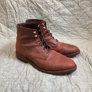 Thursday Captain Boots in Arizona Adobe Leather Size 11.5 D